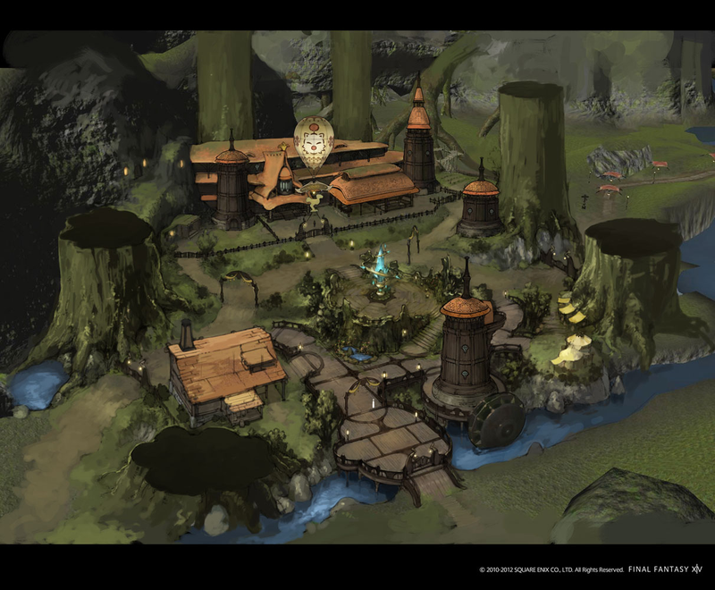 Illustration for article titled At Least Final Fantasy XIV's Art Isn't Drowning in Buttons